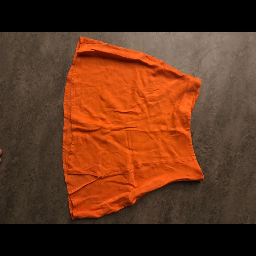Silk skirt
